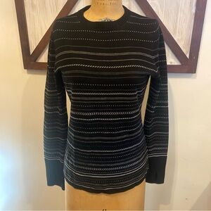 Krimson Klover black and Black Marano wool top